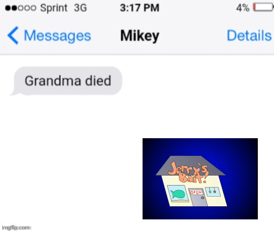 grandma died (add your reaction image) | image tagged in grandma died add your reaction image | made w/ Imgflip meme maker