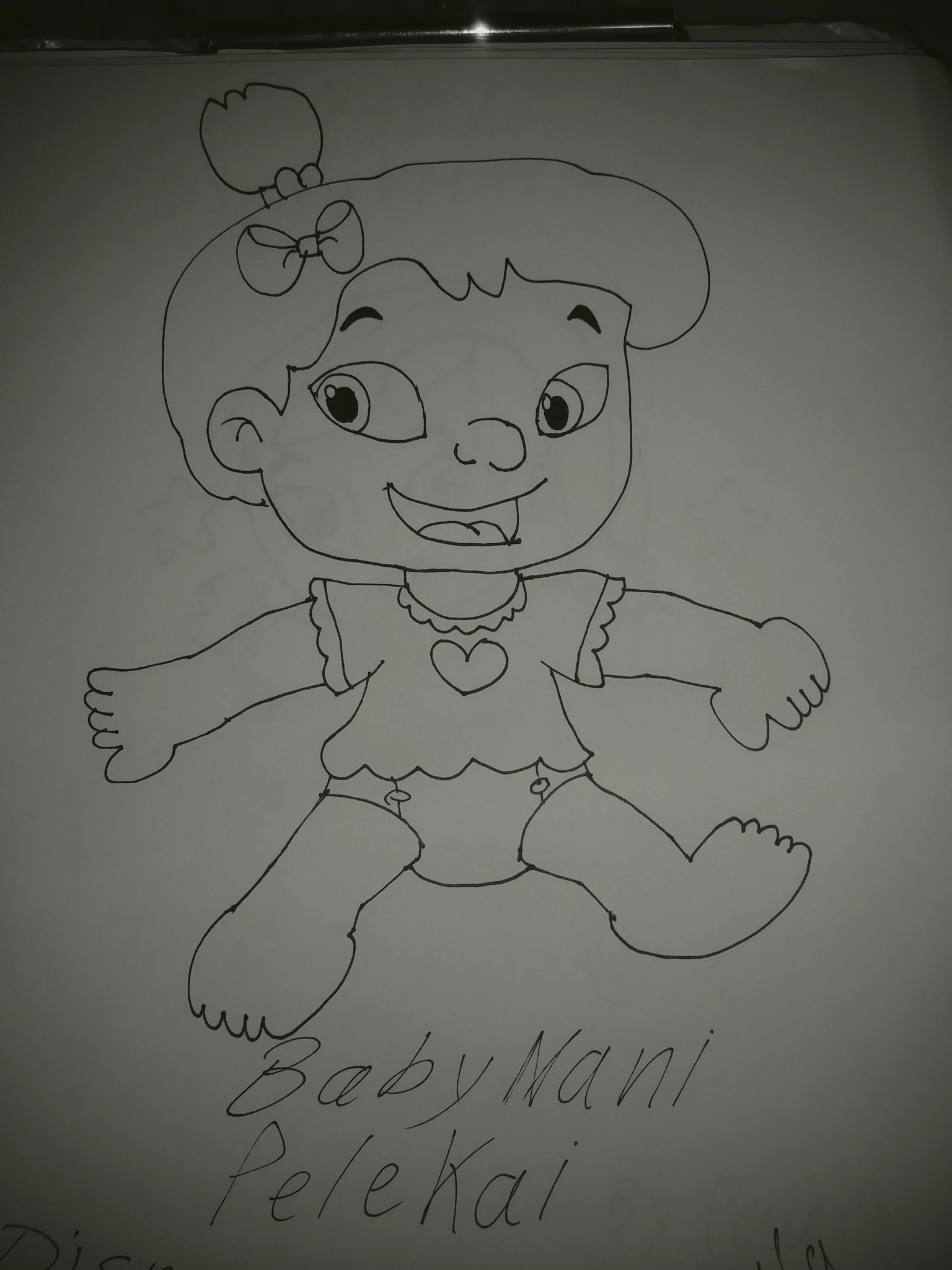 Baby Nani Pelekai Blank Meme Template