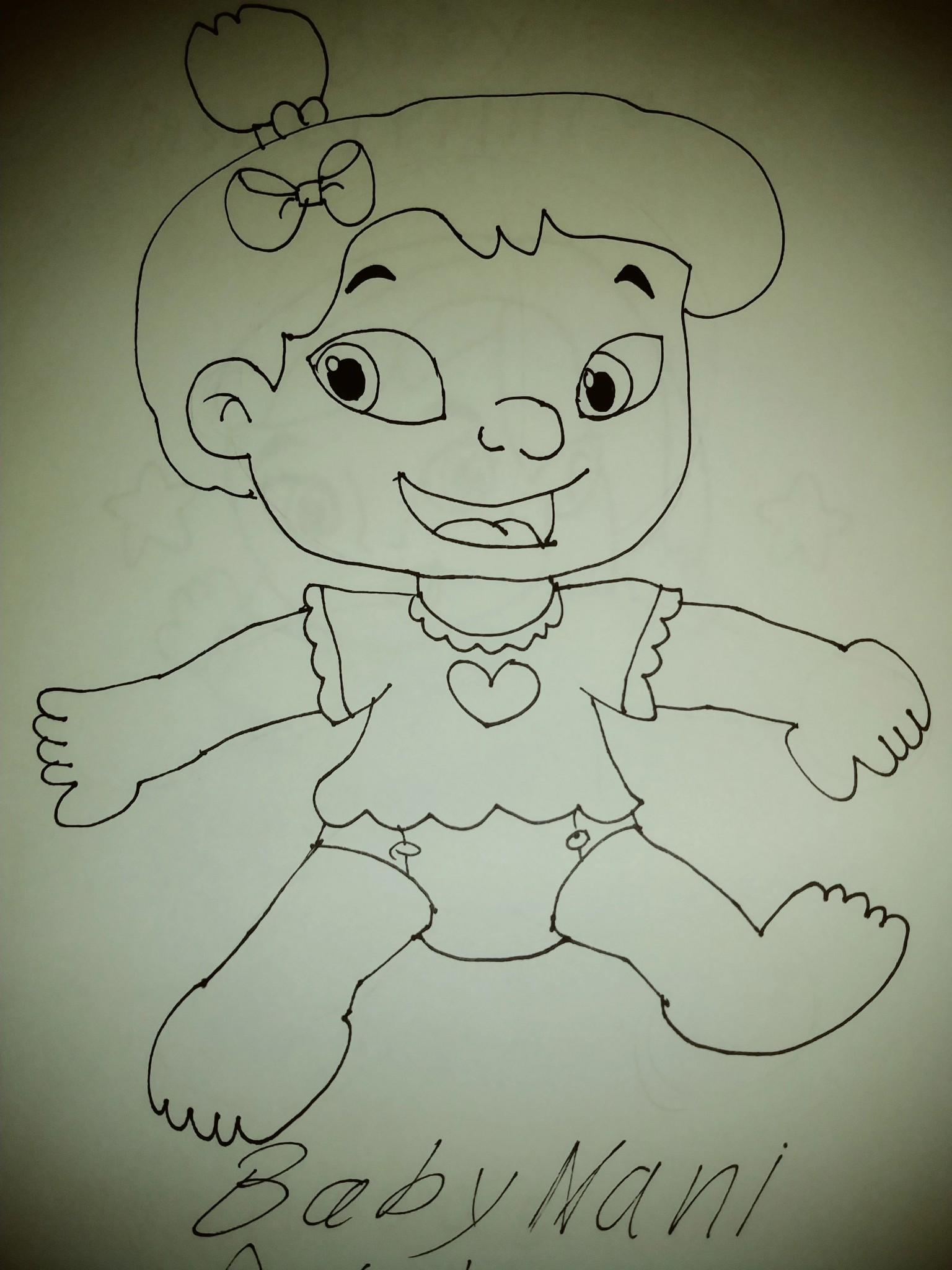 Baby Nani Pelekai Blank Meme Template