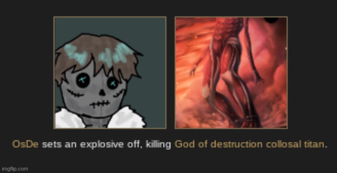 that ain't an explosive that's a whole ass nuke | made w/ Imgflip meme maker