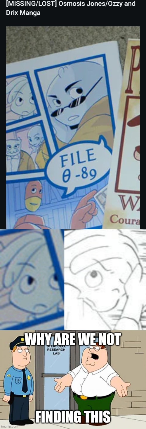 DUDE IF WE DONT FIND THE WHOLE MANGA IM GONNA DIEEE. SPRYMAN IS ADORABLE GRAAAHHH | WHY ARE WE NOT; FINDING THIS | image tagged in why are we not funding this | made w/ Imgflip meme maker