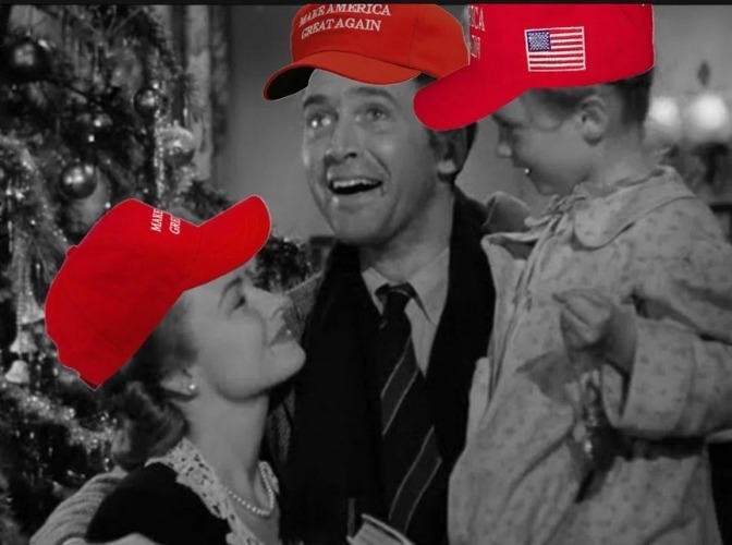 MAGA Christmas | image tagged in maga christmas | made w/ Imgflip meme maker
