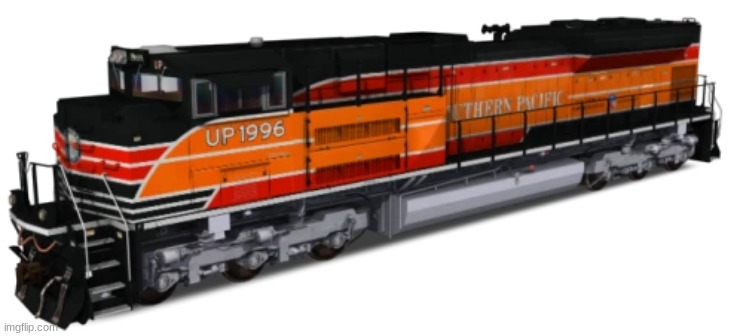 Southern Pacific Heritage Unit | image tagged in southern pacific heritage unit | made w/ Imgflip meme maker