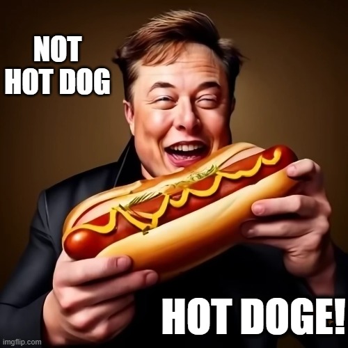 NOT HOT DOG HOT DOGE! | made w/ Imgflip meme maker
