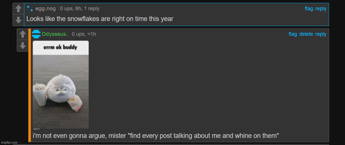 Completely bullshit comment section no one cares about | made w/ Imgflip meme maker