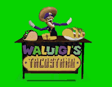 High Quality Waluigis taco stand Blank Meme Template