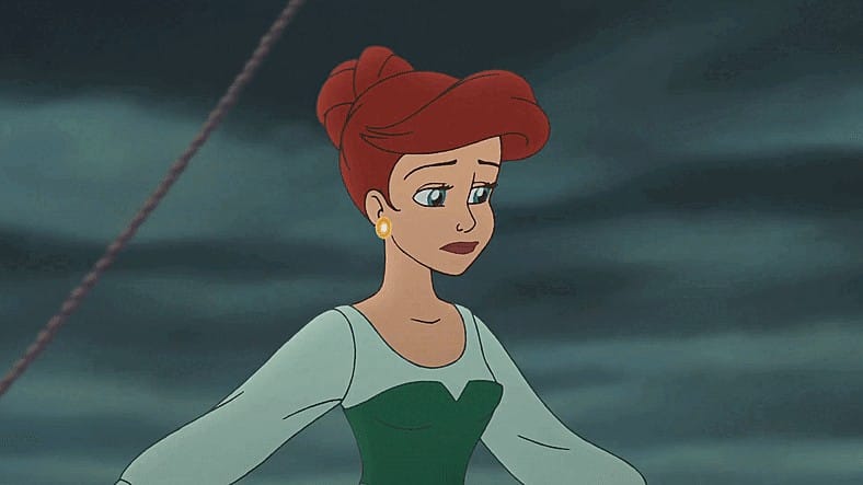 ariel is ready Blank Meme Template