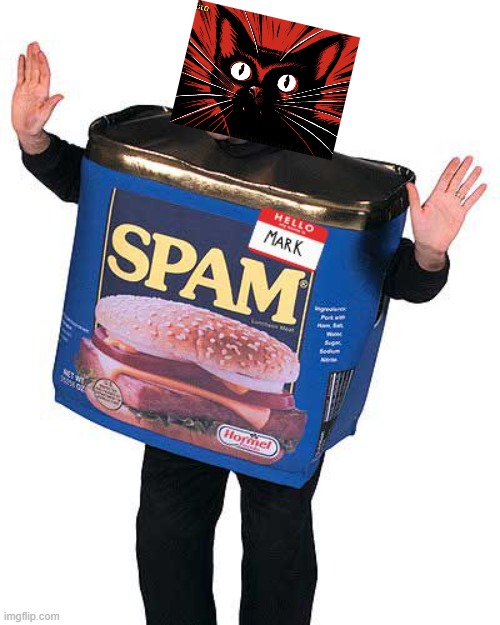 Spam | image tagged in spam | made w/ Imgflip meme maker