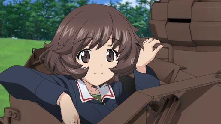 Yukari in tank Blank Meme Template