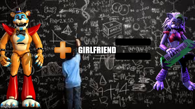 Answer here | GIRLFRIEND | image tagged in equation | made w/ Imgflip meme maker