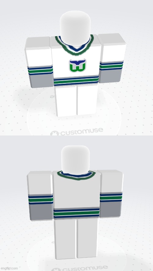 whalers jersey pogress | image tagged in hockey,hartford,whalers,roblox,nhl | made w/ Imgflip meme maker