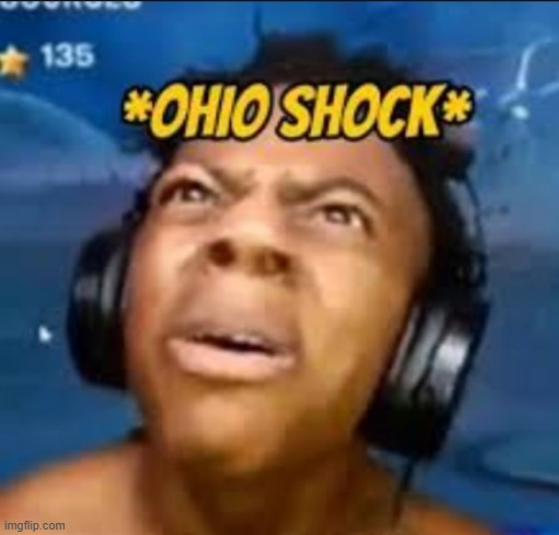 High Quality Ohio shock Blank Meme Template