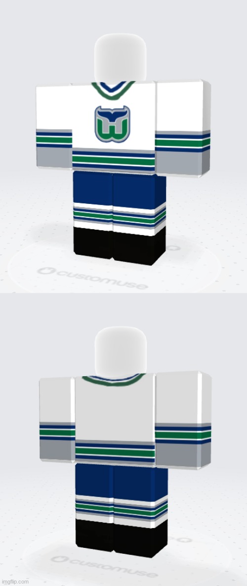 it is complete, will upload to roblox when I get the funds and time | image tagged in roblox,nhl,hockey,hartford whalers,ice hockey,art | made w/ Imgflip meme maker