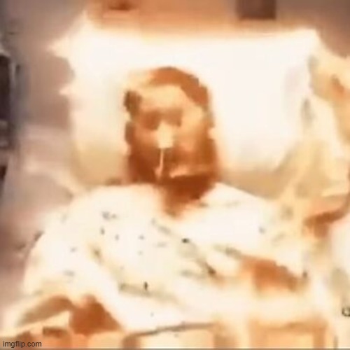I died | image tagged in markiplier on fire | made w/ Imgflip meme maker