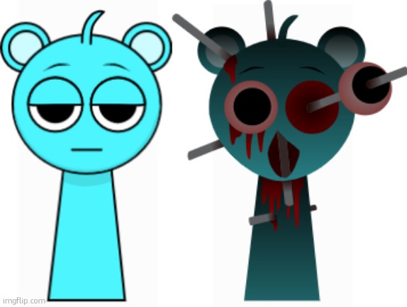 image tagged in sky sky blue or cyan,sky sky blue or cyan but horror | made w/ Imgflip meme maker