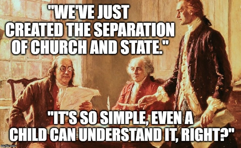 So Simple | image tagged in church,government,constitution,donald trump | made w/ Imgflip meme maker