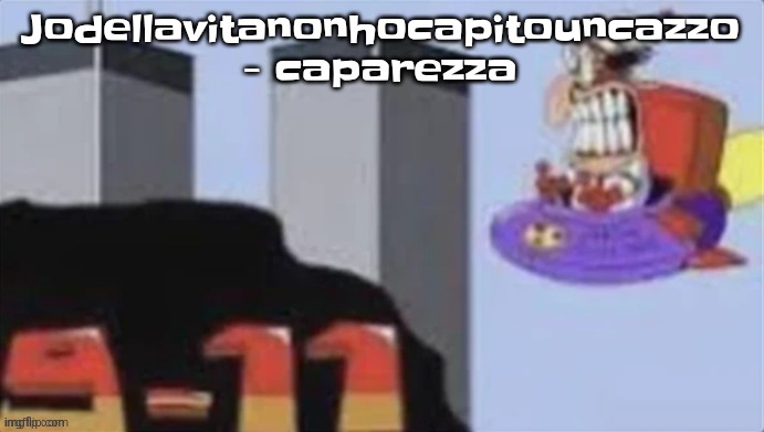 Twinzza towers | Jodellavitanonhocapitouncazzo - caparezza | image tagged in twinzza towers | made w/ Imgflip meme maker