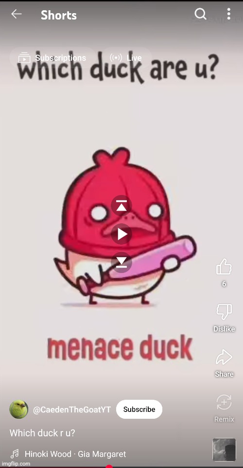 Hell yeah I got menace | made w/ Imgflip meme maker
