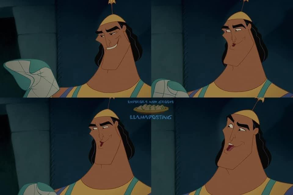 The Poison for Kuzco - Kronk Blank Meme Template