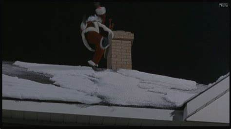 Roof Santa Clause Blank Meme Template