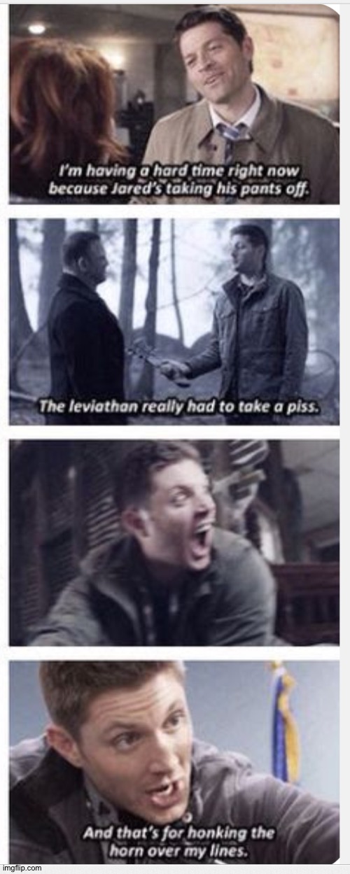 SPN Bloopers That Are Literally Mood | image tagged in supernatural,bloopers,misha collins,jensen ackles,jared padalecki,chaos | made w/ Imgflip meme maker