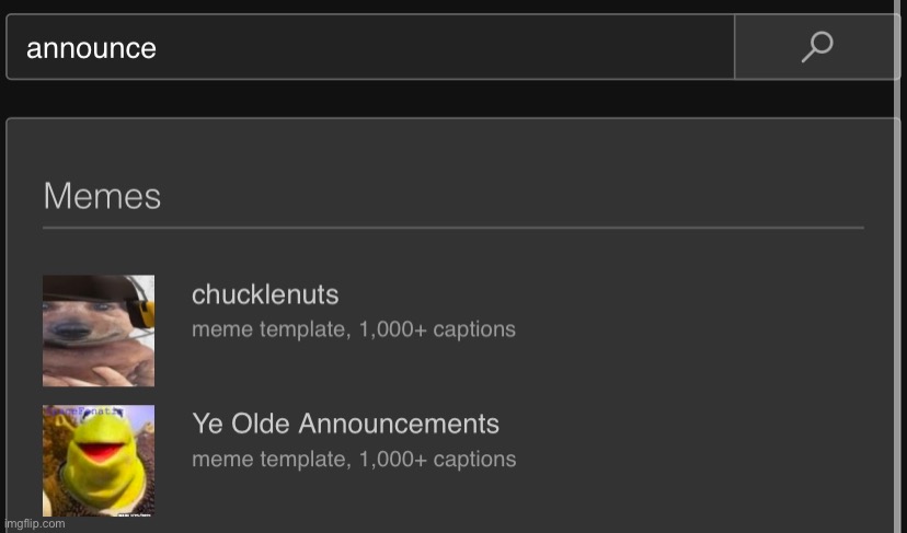 should i be scared this is the top announcement template in imgflip history | made w/ Imgflip meme maker