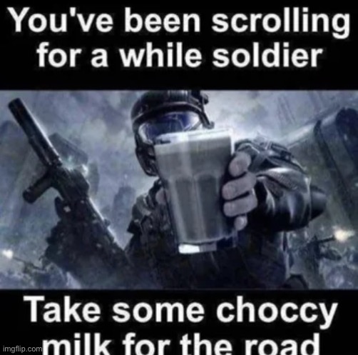 Take it soldier | image tagged in msmg,take it | made w/ Imgflip meme maker