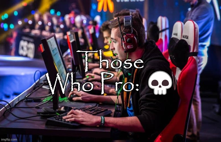 Those Who Pro: 💀 | made w/ Imgflip meme maker