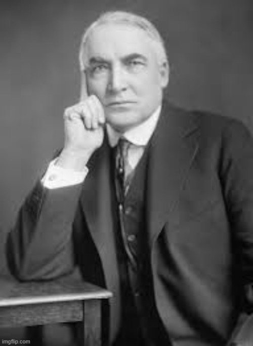 How much did Warren G. Harding suffer? | Imgflip Pain | made w/ Imgflip meme maker