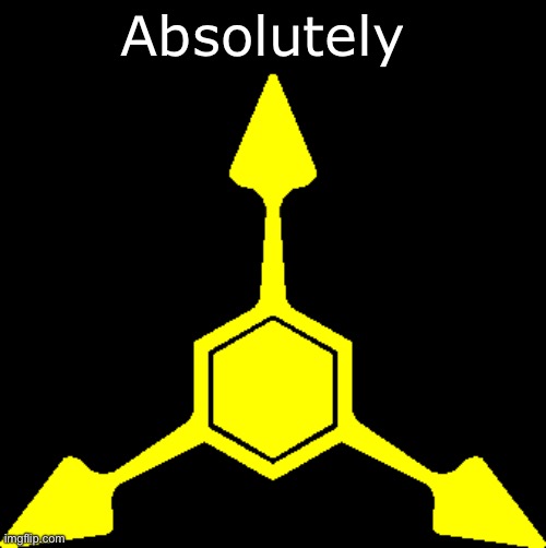 Absolute Solver Symbol (Yellow) | Absolutely | image tagged in absolute solver symbol yellow | made w/ Imgflip meme maker