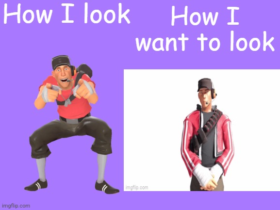 How I look VS how I want to look | image tagged in how i look vs how i want to look | made w/ Imgflip meme maker