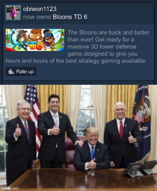 Good man. | image tagged in mcconnell ryan trump pence | made w/ Imgflip meme maker