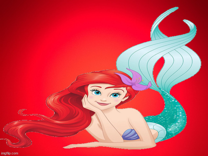 princess ariel Blank Meme Template