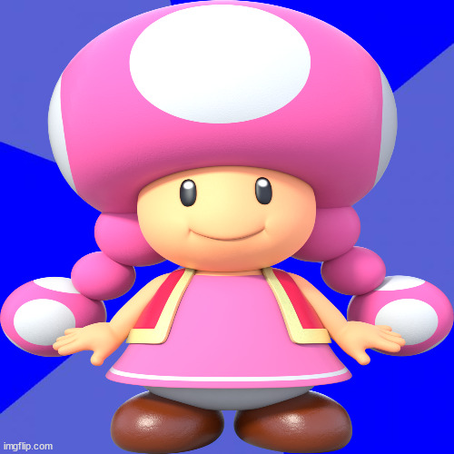 toad girl Blank Meme Template