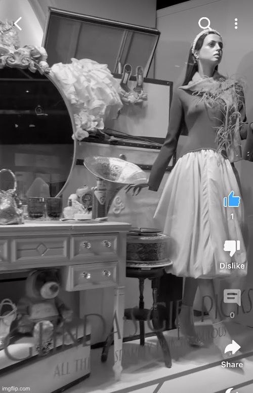 Only One LiKe | image tagged in fashion,window design,bloomingdales,only one like,onlyfans,brian einersen | made w/ Imgflip meme maker
