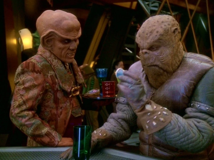 Quark, Morn, Deep Space Nine Blank Meme Template