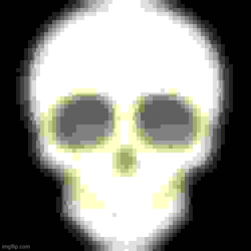 Skull emoji | image tagged in skull emoji | made w/ Imgflip meme maker
