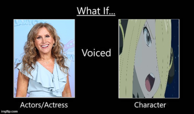 what if jodi benson voices cynthia | image tagged in jodi benson,cynthia,pokemon,what if,anime,voices | made w/ Imgflip meme maker