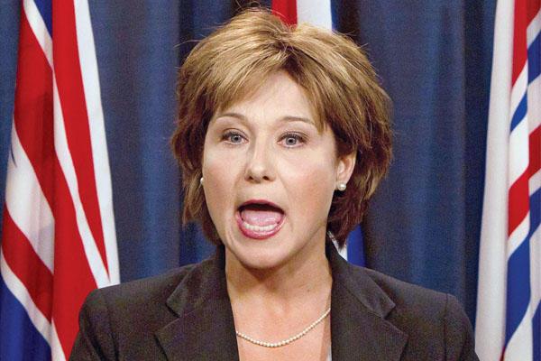 High Quality Christy Clark Blank Meme Template