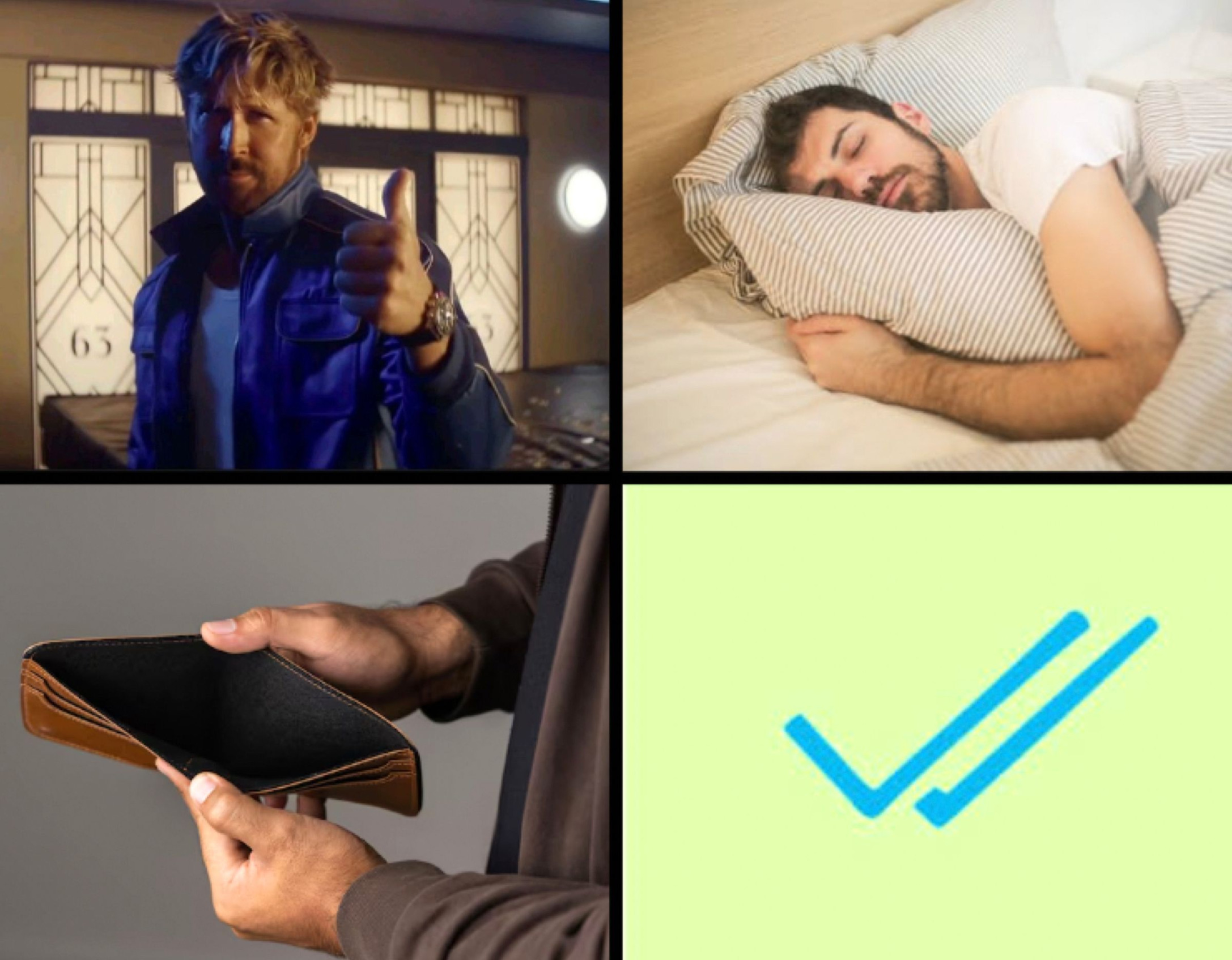 Vamos a salir Blank Meme Template