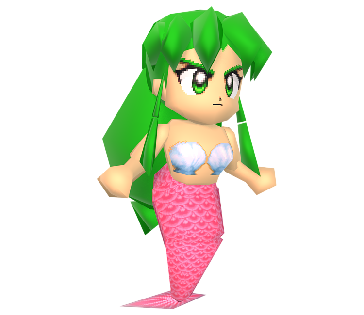 n64 mermaid Blank Meme Template