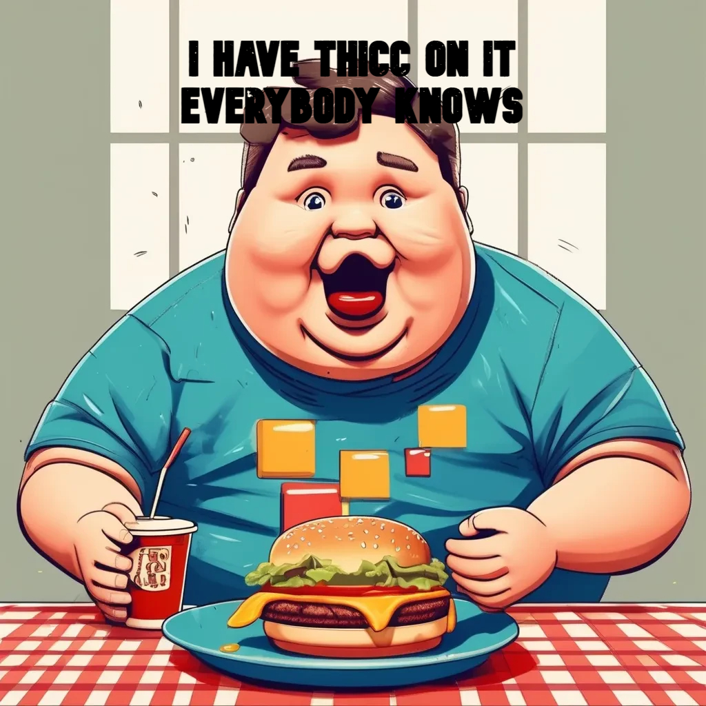 Thicc boi Blank Meme Template