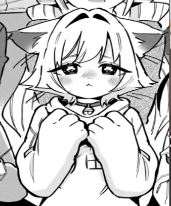 100kanojo nekonari tama catgirl Blank Meme Template