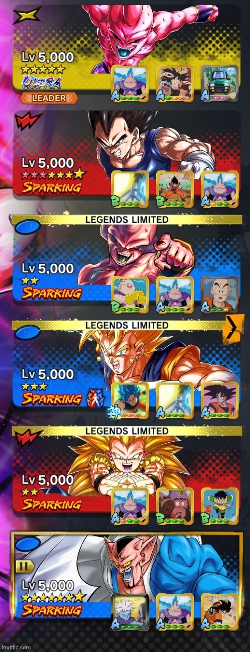 Buu Saga team | made w/ Imgflip meme maker