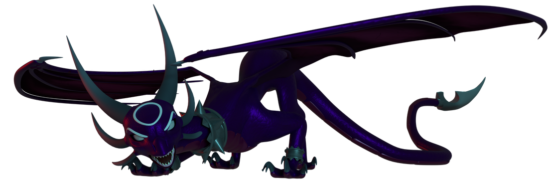 Corrupted Cynder 2 (Skylanders) Blank Meme Template