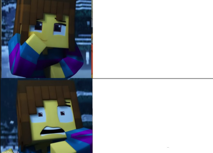 Frisk 2 Panel Blank Meme Template