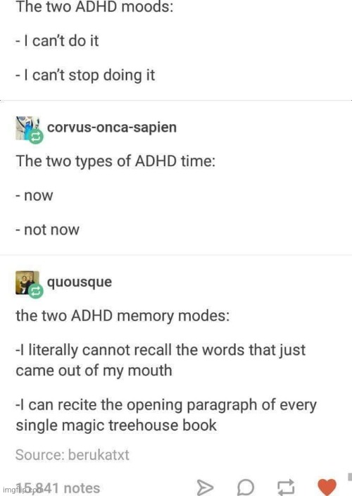 ADHD is fun (expect more memes and neurodivergent tomfoolery to come) | made w/ Imgflip meme maker