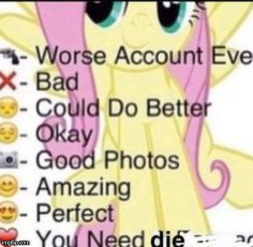 Rate my account | image tagged in rate my account | made w/ Imgflip meme maker