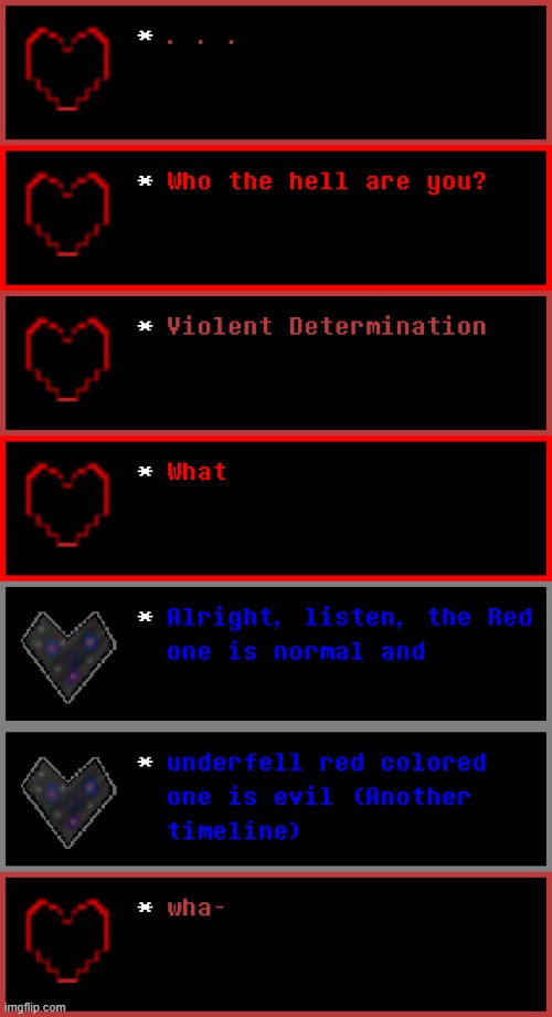 LORE TIME | image tagged in ultimateverse,undertale,reboottale,memes,souls | made w/ Imgflip meme maker