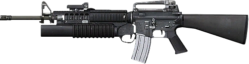 Armed-Assault: Colt M16A4(w/M203 grenade-launcher) Blank Meme Template